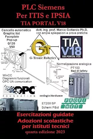Libro scolastico di programmazione dei PLC Siemens