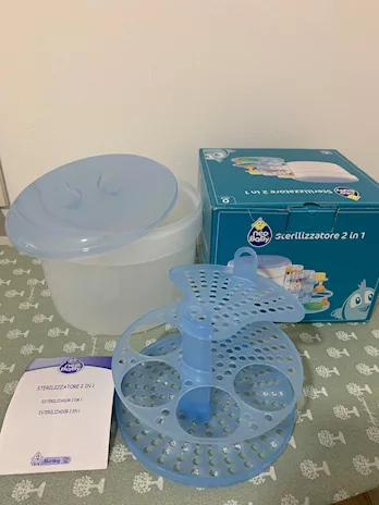 Sterilizzatore 2 in 1 per microonde nuovo