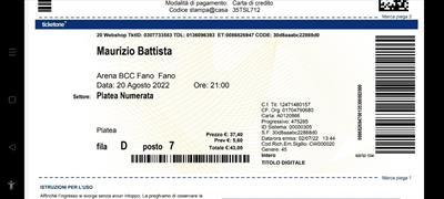 Maurizio Battista Fano 20/08/2022