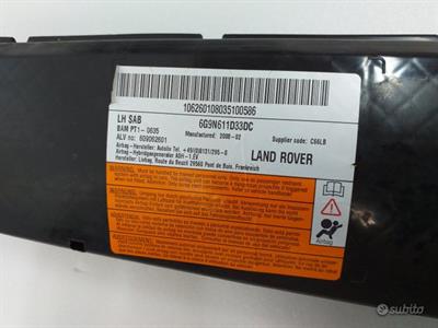 Airbag sedile lato guida Land Rover freelander 2, in ottime condizioni - Foto 2