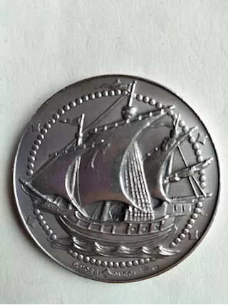 Medaglia in argento Università Genova 1952 - Foto 2