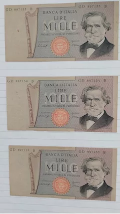 Banconote 1000 lire