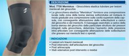 Foto 3 Ginocchiera tutore elastico menisco, marca Sporlastic, modello 7730