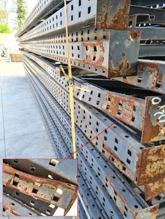 Scaffalatura per pallet usata - Foto 2