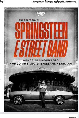 Bruce Springsteen - The Boss - Ferrara 18/05/23