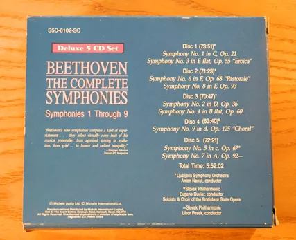 Beethoven, The Complete Symphonies, Stradivari Classics - Anteprima 4