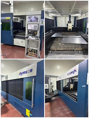 Taglio laser fibra HYMSON Mod: HF3015 - 4000 W