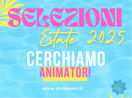 Selezione animatori estate 2025