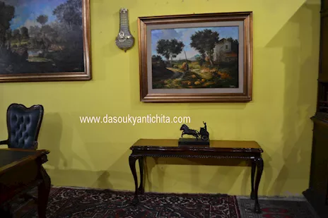 Consolle in mogano stile Chippendale