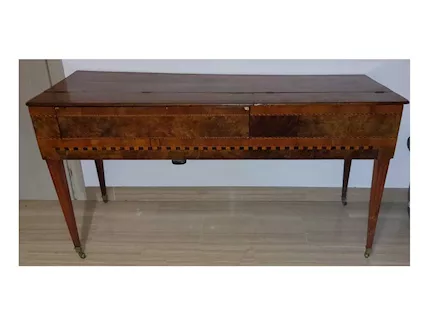 Fortepiano a tavolo XVIII secolo