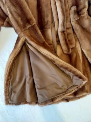 Cappotto pelliccia di visone, taglia 44 - Foto 6