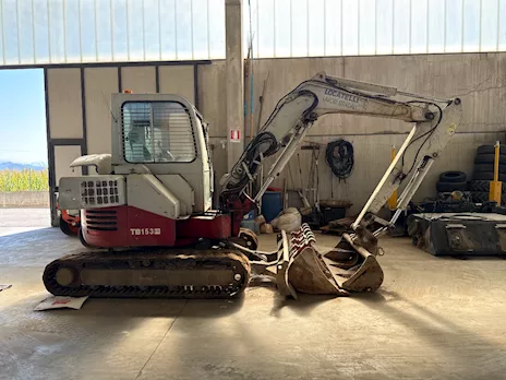 Escavatore cingolato Takeuchi mod. TB153FR Anno 2007 - Anteprima 5