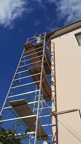 Trabattello professionale altezza 9,00 metri