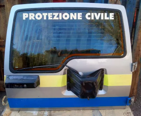 Portellone con lunotto Land Rover Discovery 1990