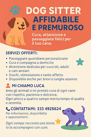 Dog sitter