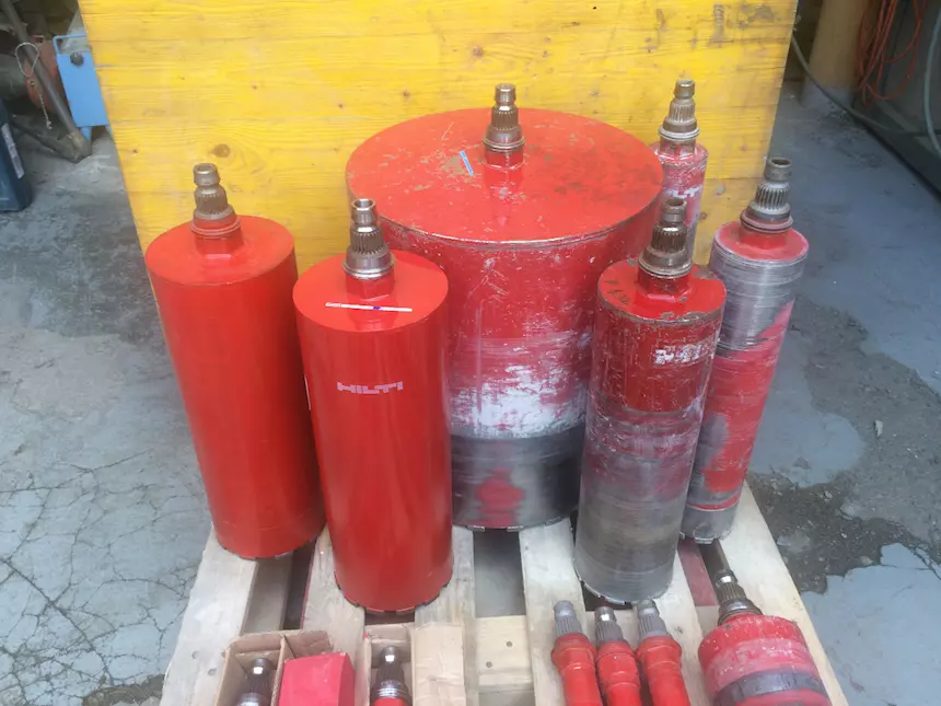 Foretti per carotatrice Hilti, in ottime condizioni - Foto 2