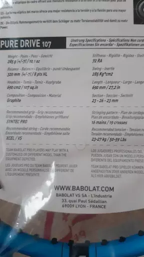 Babolat Pure Drive