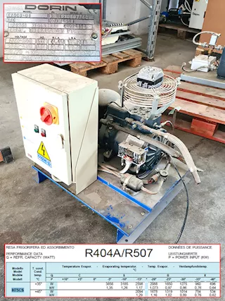 Compressore BT usato con quadro potenza