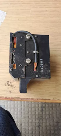 Lettore banconote vintage