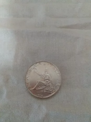 Moneta lire 500 del 1961