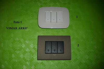MATERIALE ELETTRICO VIMARSERIE EIKON E ARKÈ