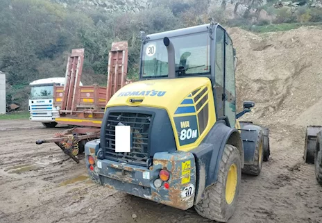 Pale Komatsu WA80 del 2019 pochissime ore