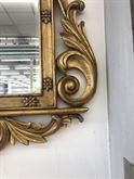 Foto 5 Specchio oro in legno massello intarsiato a mano