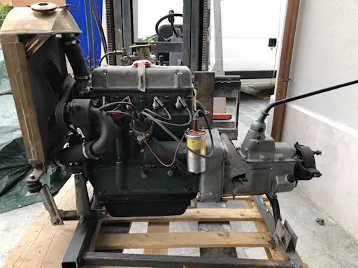 Fiat 508 cs coppa oro motore, radiatore e 4 ruote nuove a ra