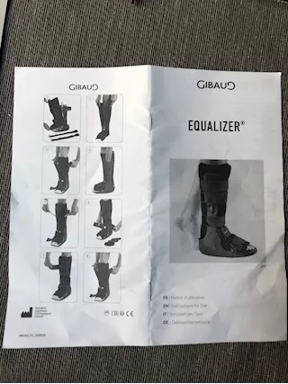 Tutore Gibaud Equalizer, mai usato, come nuovo - Foto 2