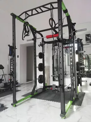 Power Rack Sissy Squat