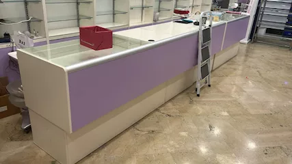 Banco Modulare con Vetrina 35412, colore delicato, in legno - Foto 6