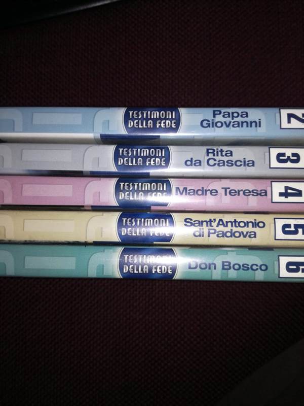 DVD Testimoni della fede, come nuovi