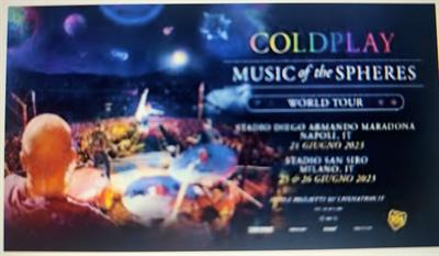 Concerto Coldplay Milano