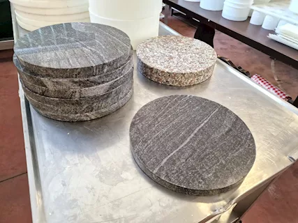 9 piatti di portata in marmo usati