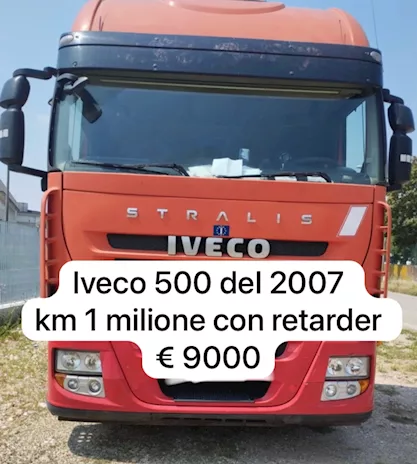 Iveco 500 e 450 con disco