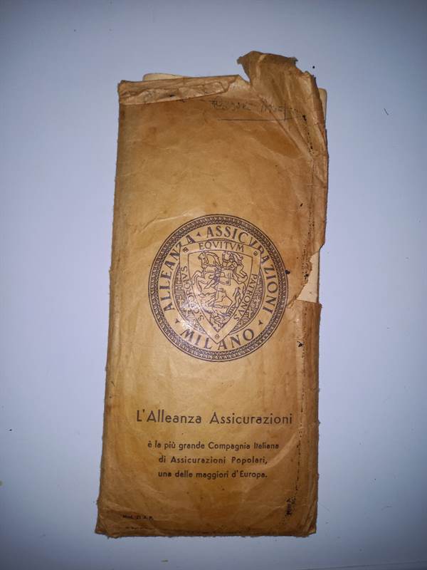 Foto 5 Vecchia polizza Alleanza assicurazioni conpleta