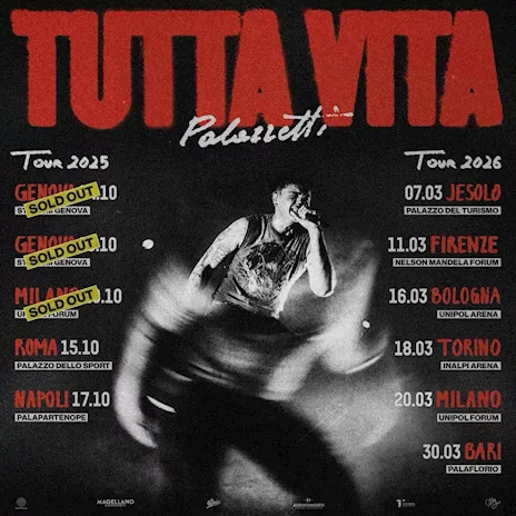 Biglietti Parterre In Piedi Olly Unipol Forum Milano 10/10/2