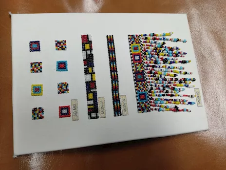 Accessori con perline, ricami ecc - Anteprima 5