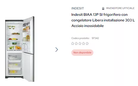 Frigorifero Indesit 334 L Perfettamente funzionante