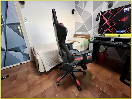 Sedia da Gaming Tek Take, ottimo stato, prezzo non trattabile - Anteprima 6
