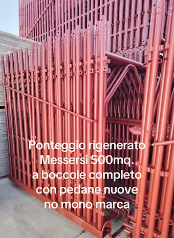 Ponteggio Messersi 500 mq