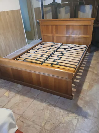 Letto matrimoniale, in legno massello - Anteprima 5