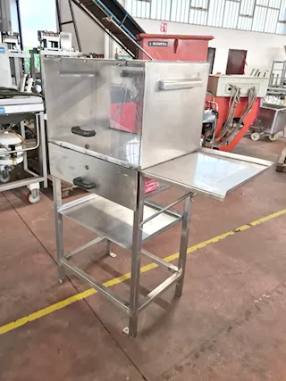 Postazione per computer ind. alimentare usata