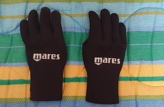Guanti in neoprene, marca Mares, taglia s