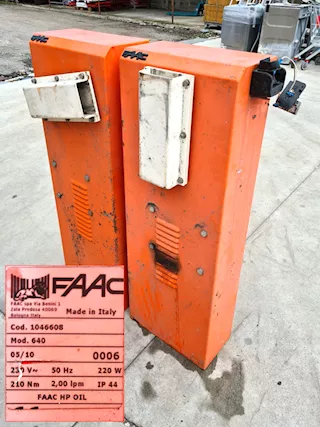 4 barriere automatiche usate, marca FAAC mod - Foto 3