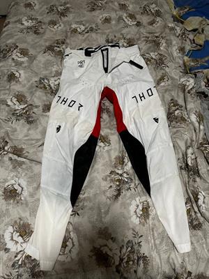 Pantaloni cross enduro, marca Thor, taglia 34 - Anteprima 1