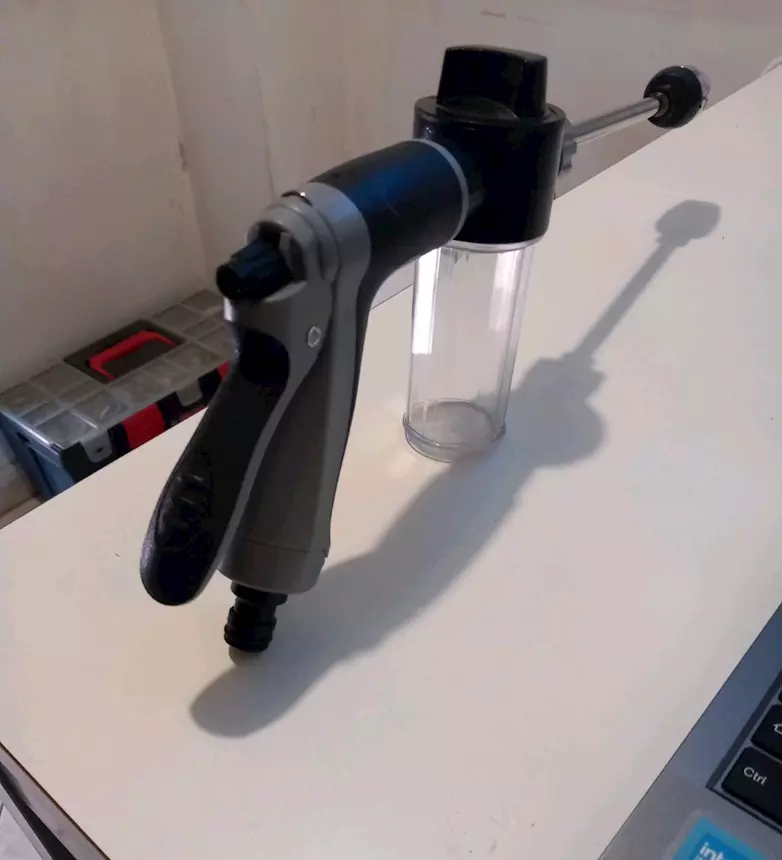 Pistola per lavaggio auto ad alta pressione con manico lungo - Foto 6