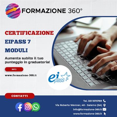 EIPASS 7 MODULI