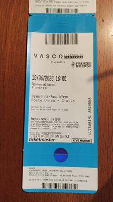 Vasco Rossi Firenze 03/06/2022