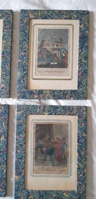 Incisioni neoclassiche acquerellate_via Crucis, in legno - Foto 3